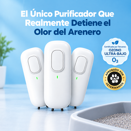 Purificador de Aire y Olor de Arenero